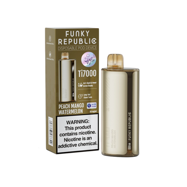 Funky Republic Ti7000 (Elfbar) Disposable 7000 Puffs