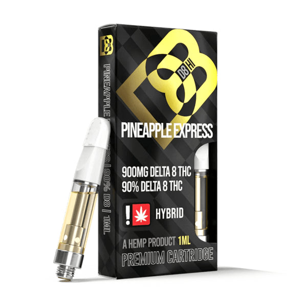D8-HI - Delta 8 Vape Cartridges - 1 gram