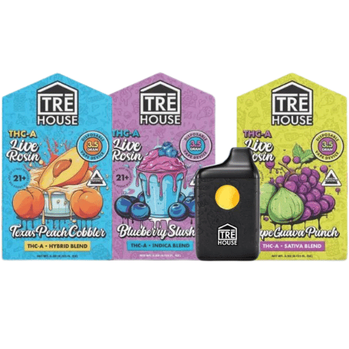 TRĒ House - Live Rosin THCa Vape Pen - 3.5g