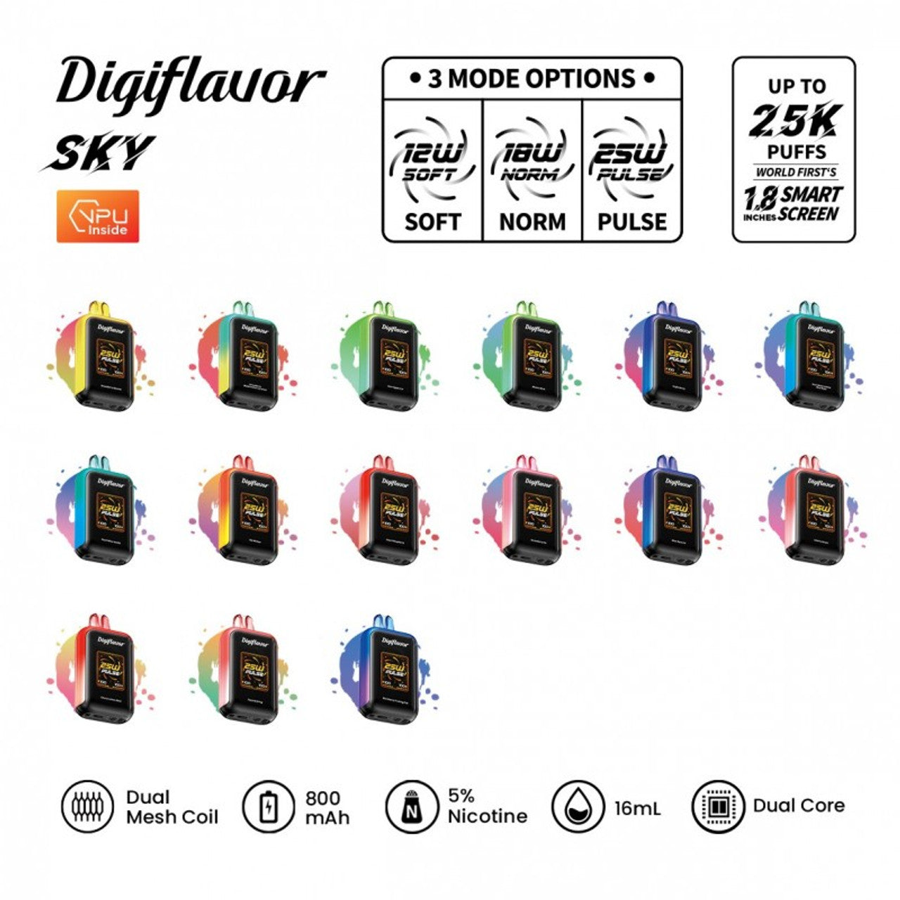 Geek Bar Digi Flavor SKY 25K