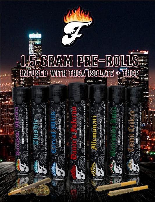 Fuego - Fire Stick - 1.5 g infused pre-roll per tube