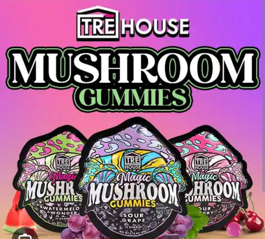 Tre house Mushroom Gummies & Chocolate  Bars