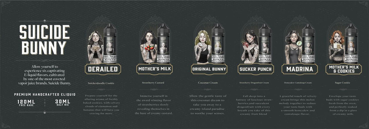 Suicide Bunny E-Liquid 120ml