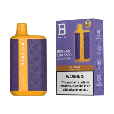 Biff Bar LUX Rechargeable 5500 Puffs (Leather Edition)