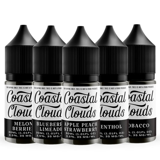 Coastal Clouds Salt Nic Premium E-Liquid 30ml