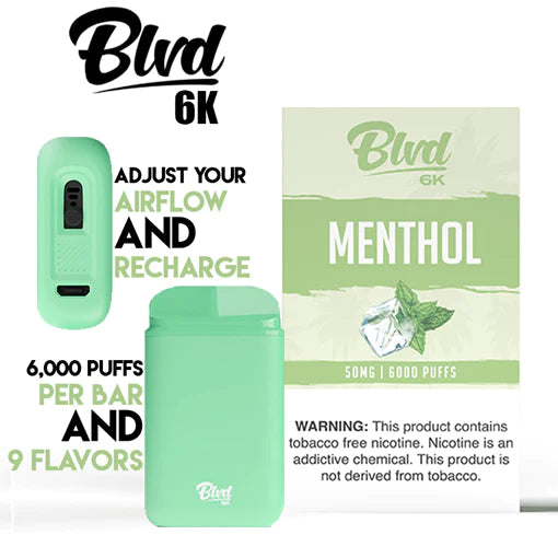 BLVD 6K Disposable 6000 Puffs