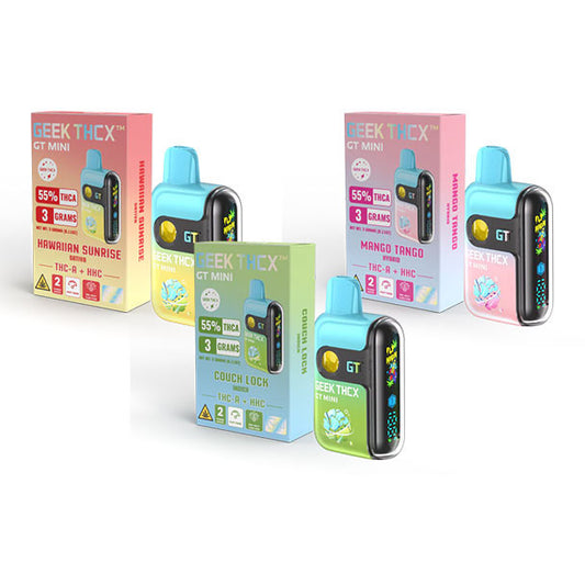 Geek THC-X GT Mini THC-A/HHC Disposable- 3G