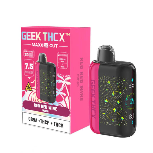 Geek THC-X MAXX OUT CB9A THC-P THC-V Disposable - 7.5G