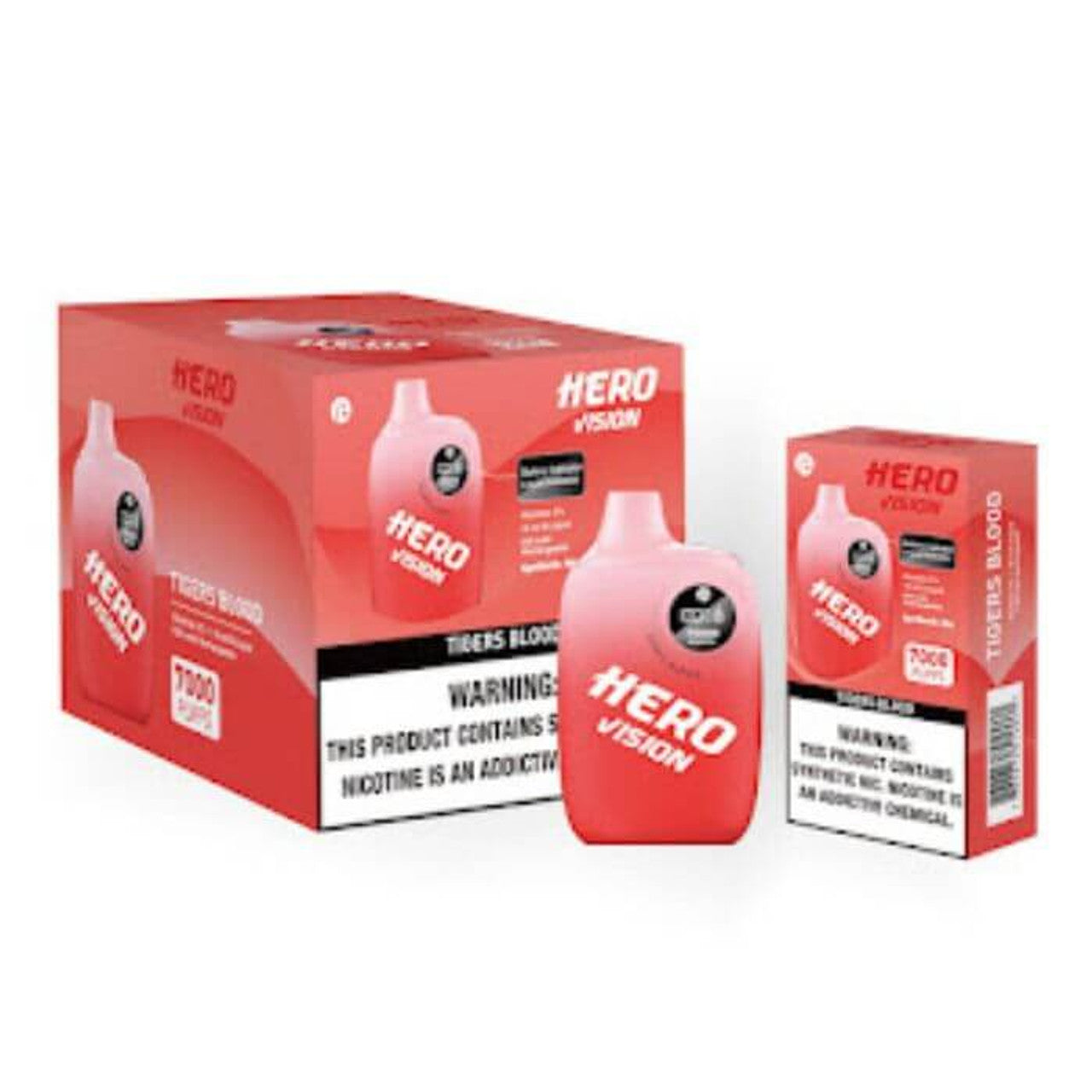 HERO VISION DISPOSABLE VAPE 7000 PUFFS