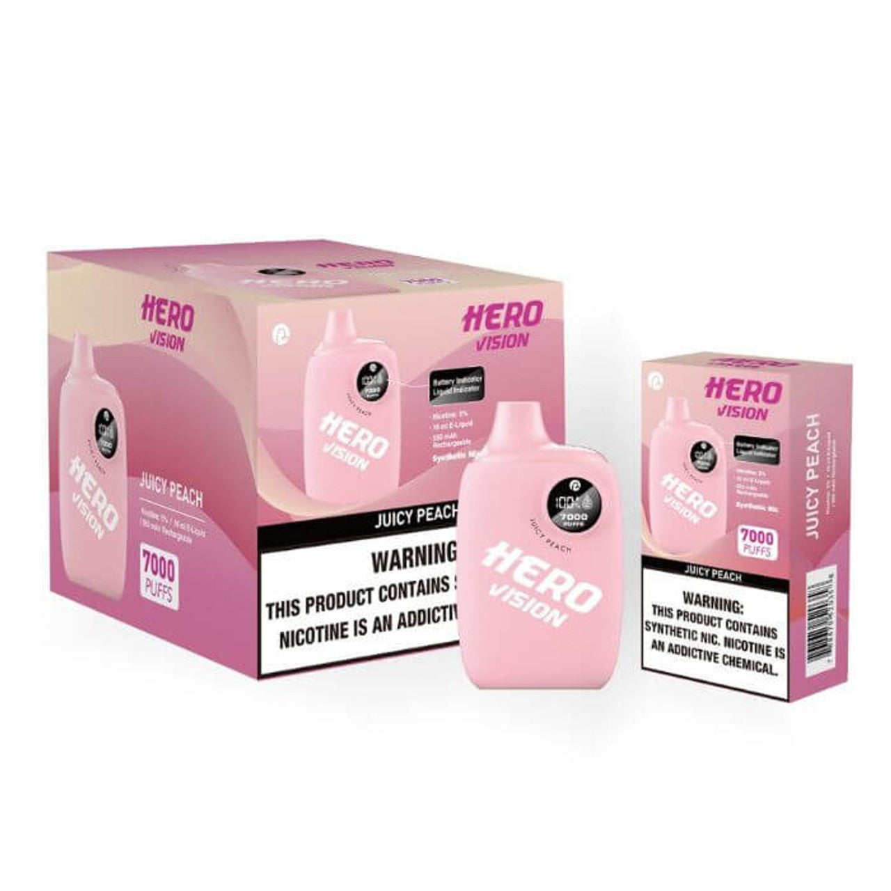 HERO VISION DISPOSABLE VAPE 7000 PUFFS