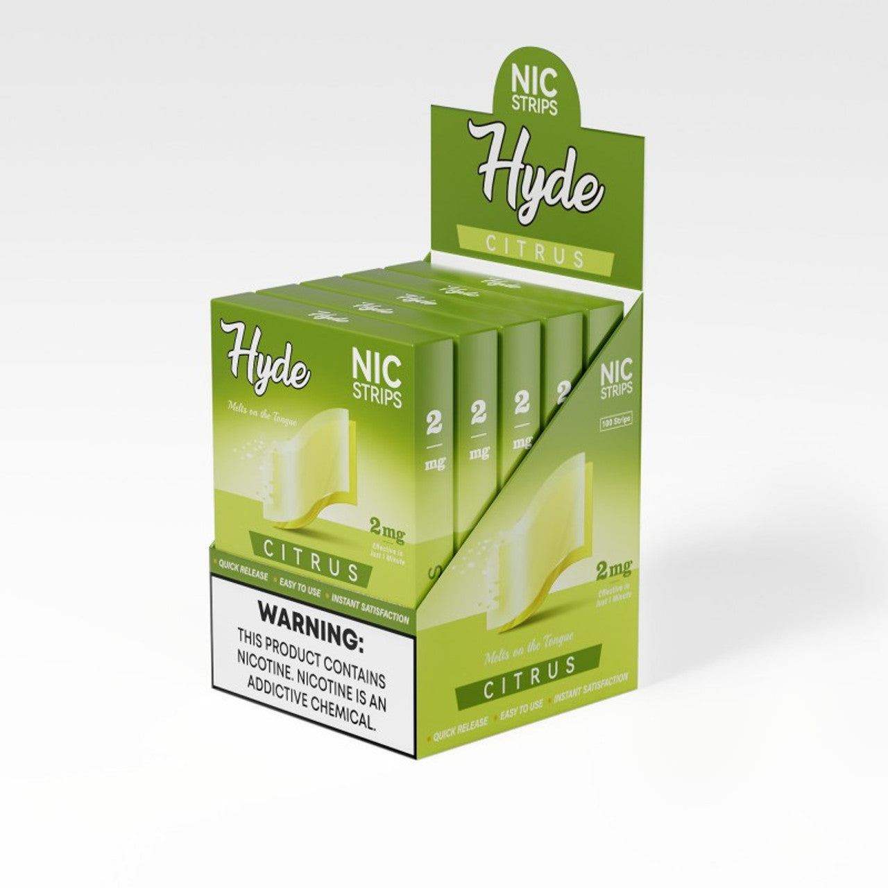 Hyde Nic Strips 1 Pack