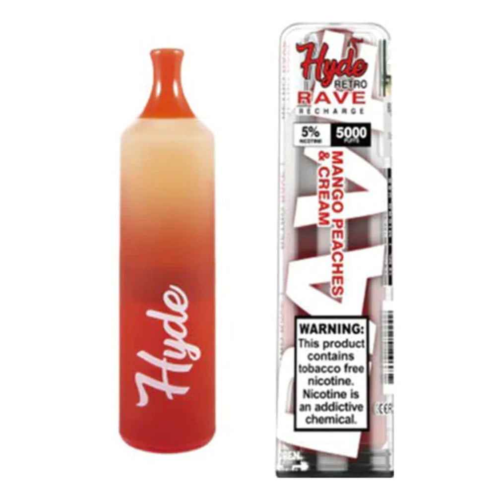 Hyde Retro RAVE Recharge 5000 puffs