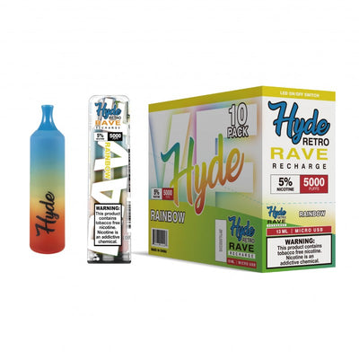 Hyde Retro RAVE Recharge 5000 puffs