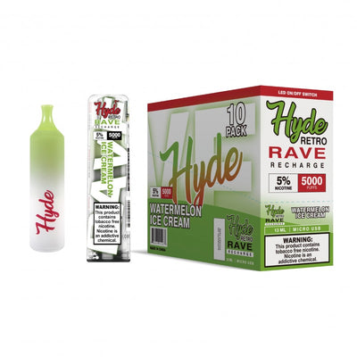 Hyde Retro RAVE Recharge 5000 puffs