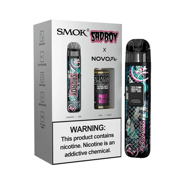 Sadboy Salt x Smok Novo Pro - E-Liquid + Device Bundle