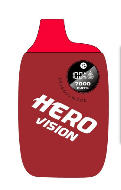 HERO VISION DISPOSABLE VAPE 7000 PUFFS