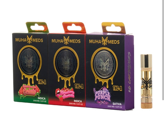 Muha Meds THCa Vape Cartridge 2 Grams