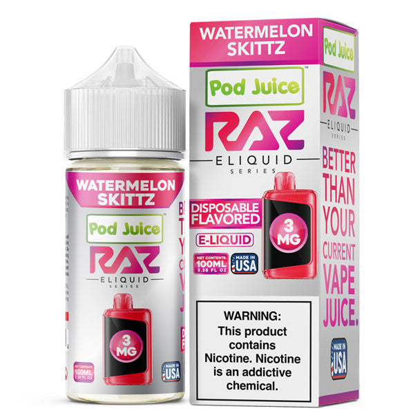 Raz Pod Juice E-Liquid - 100ml