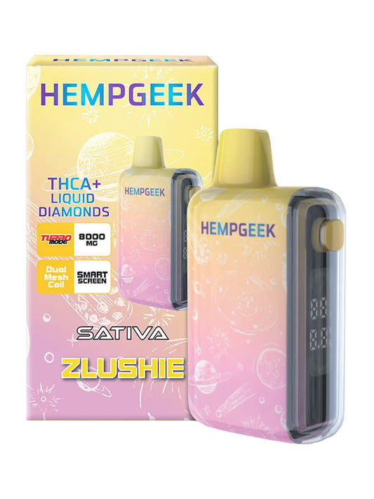 HempGeek 8000mg THCA+Liquid Diamonds Disposable