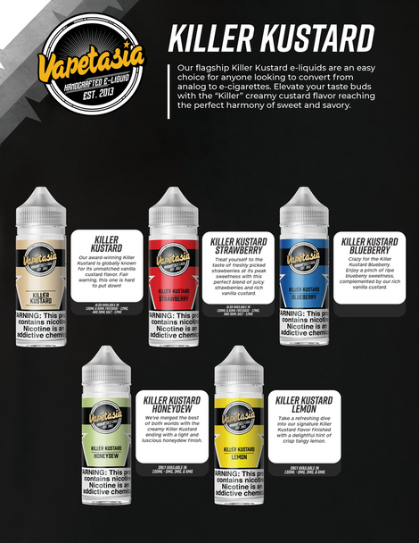 Vapetasia E-Liquid 100ml