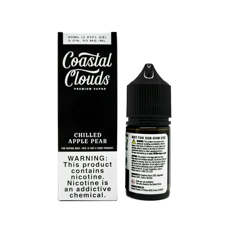 Coastal Clouds TFN Salt Nic Premium E-Liquid 30ml