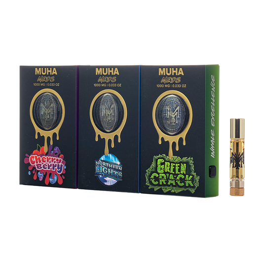 Muha Meds D8 Cartridge 1000Mg