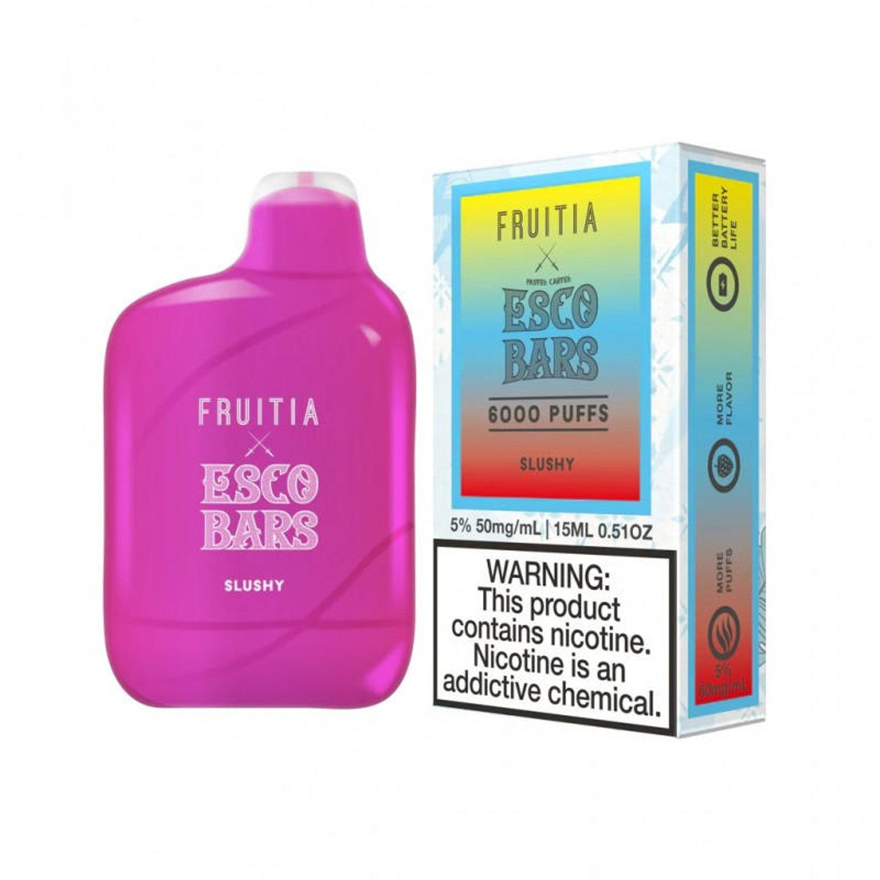 Fruitia X Esco Bars 6000 Puffs