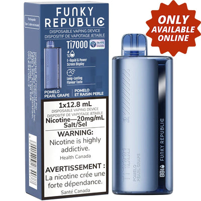 Funky Republic Ti7000 (Elfbar) Disposable 7000 Puffs