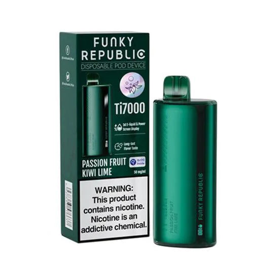 Funky Republic Ti7000 (Elfbar) Disposable 7000 Puffs