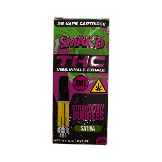 Smak’d THC Vape Cartridge 2G