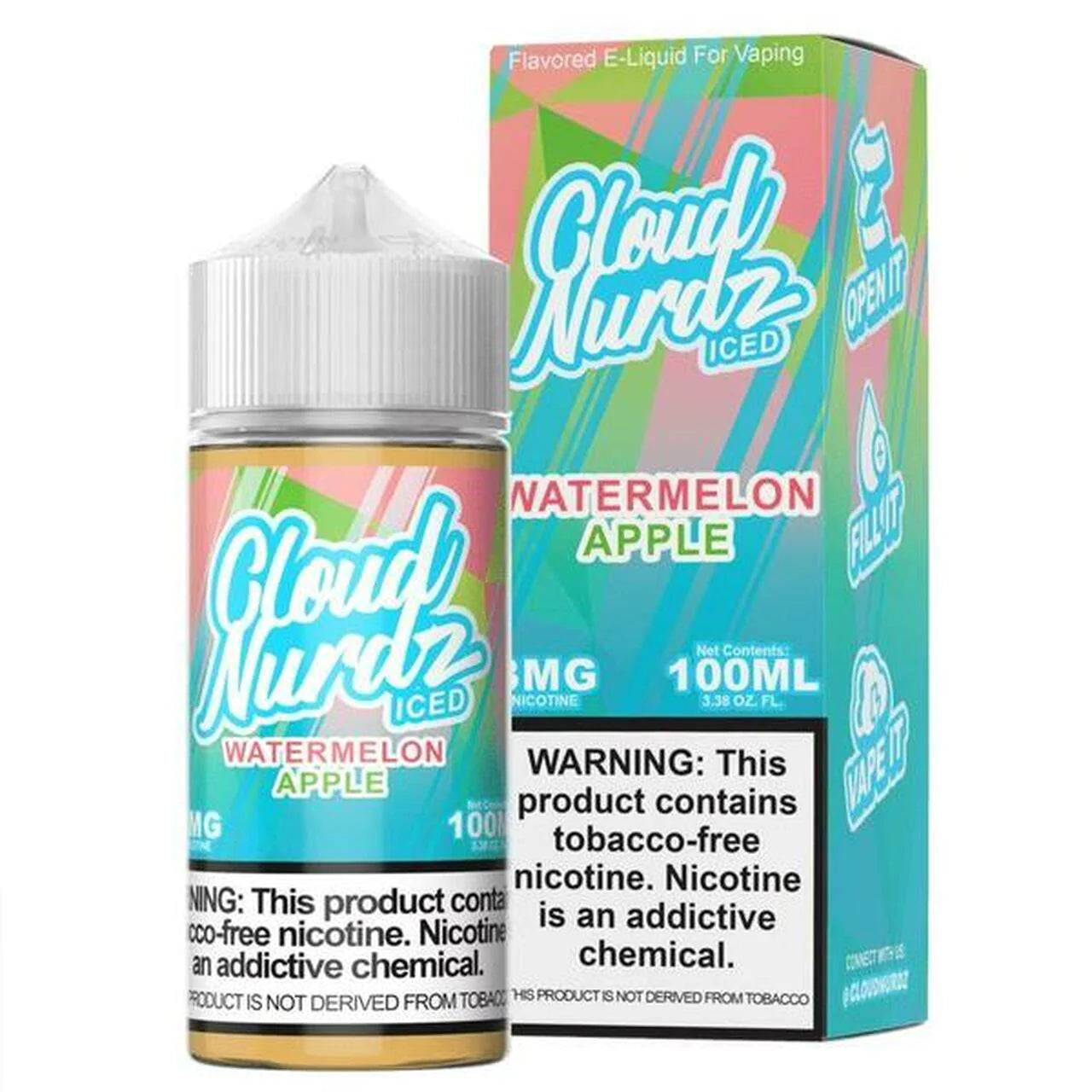 Cloud Nurdz TFN Premium E-Liquid 100ml