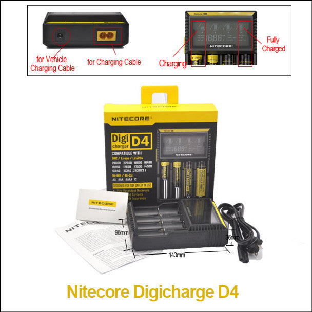 Nitecore D4 Intellicharger